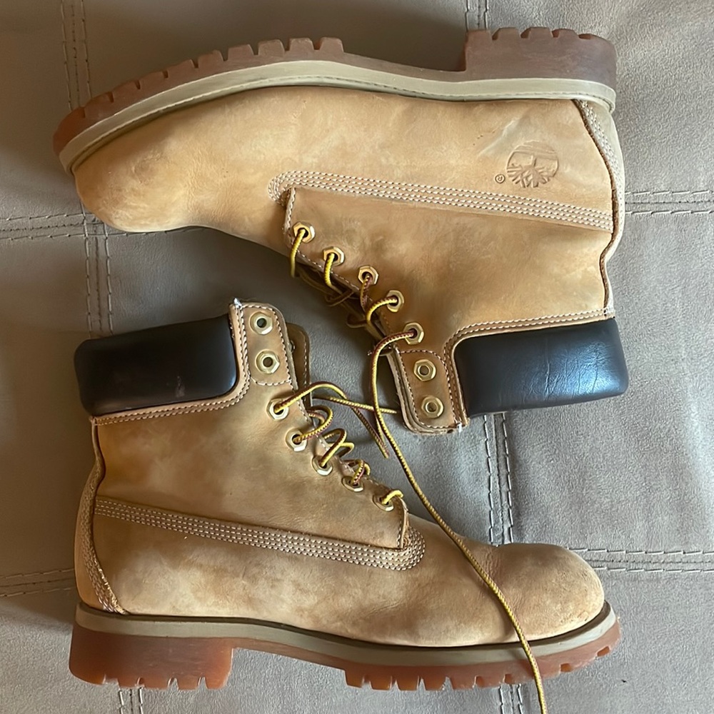 Mens Timberland Boots 6 inch Premium Waterproof Size 8.5